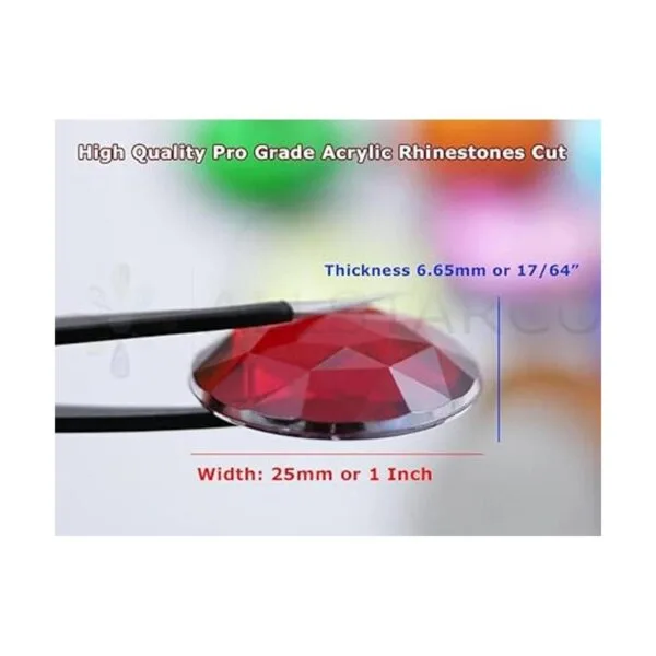 Allstarco Cristal H102 de 0.984 in parte trasera plana_3