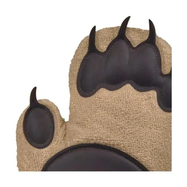 Juego de 2 guantes para horno de garras de oso marca_4