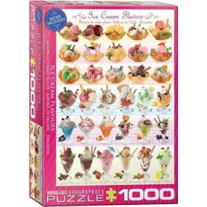 EuroGraphics Ice Cream Flavours Puzzle 1000 piezas_1