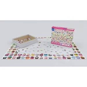 EuroGraphics Cupcakes Galore Puzzle 2000 piezas_3