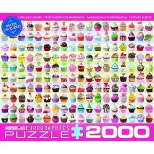 EuroGraphics Cupcakes Galore Puzzle 2000 piezas_4