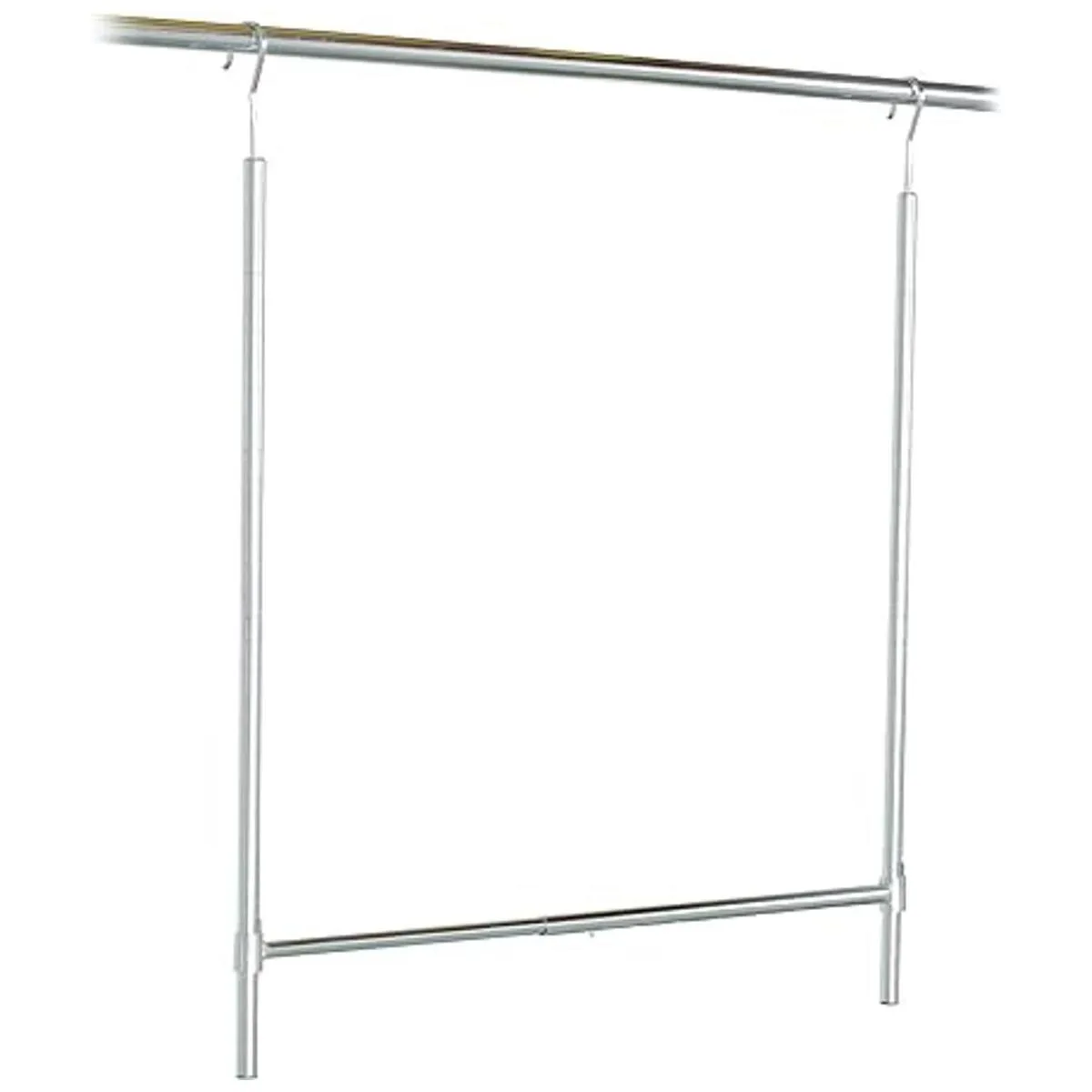 DecoBros Varilla colgante ajustable cromada_4