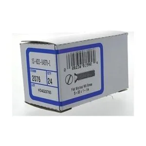 El grupo de Hillman 2076 latón cabeza plana ranurada_3