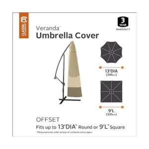 Classic Accessories Veranda Funda para sombrilla de patio_2