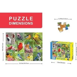 De Springbok rompecabezas de aves similares 500 piezas_3