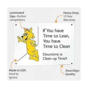 SmartSign S8861AL14 If You Have Time To Lean You Have_2