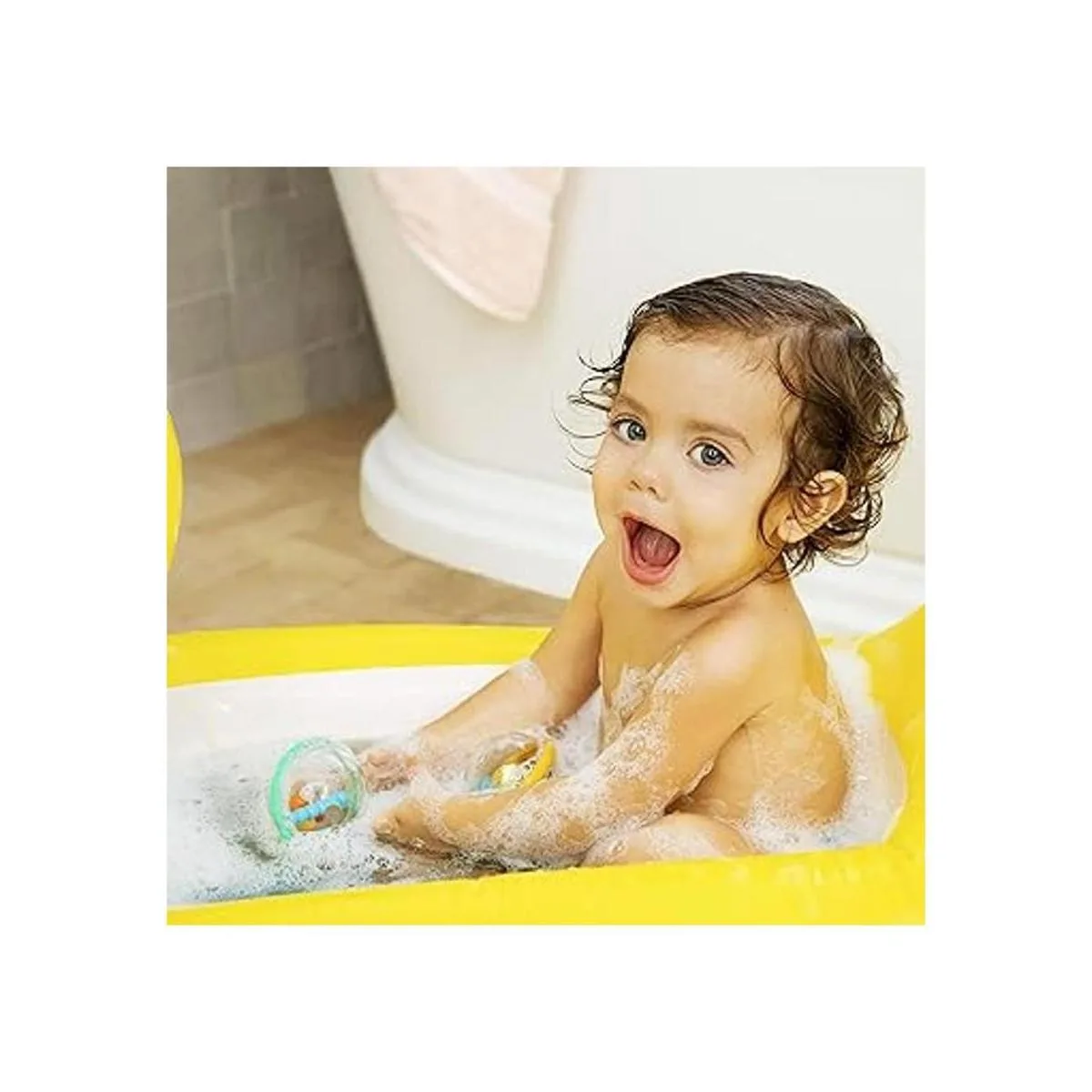 Munchkin Float and Play Bubbles Juguete de baño 4 unidades_3