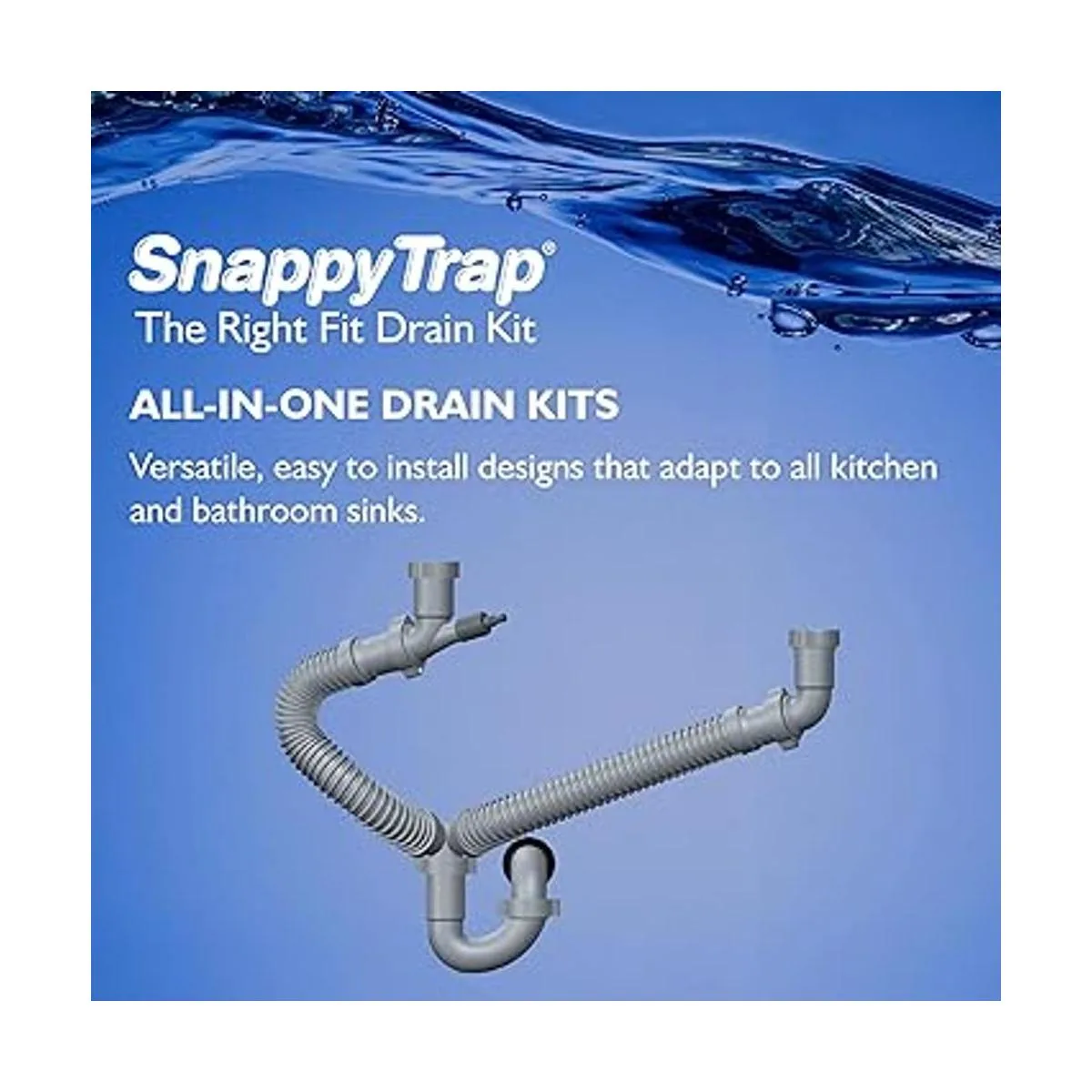 Snappy Trap conjunto de drenaje de 1 12 pulgadas para