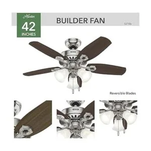 Hunter Fan Company 52106 Hunter Builder Ventilador de_2