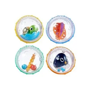 Munchkin Float and Play Bubbles Juguete de baño 4 unidades_1