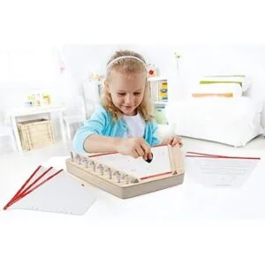 Instrumento musical de madera para niños Happy Arpa de Hape_2