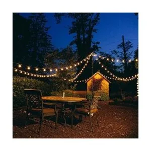 100 foot Globe Patio String Lights Set de 100 G40