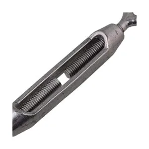 BQLZR M4 Tensor de cable de acero gancho y ojo acero_5