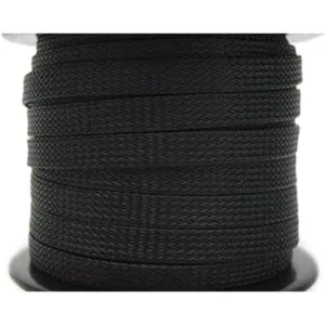 Cubierta de alambre extensible de manga flexible trenzada_3