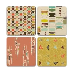 Posavasos absorbentes CoasterStone 4 14 pulgadas Retro_1