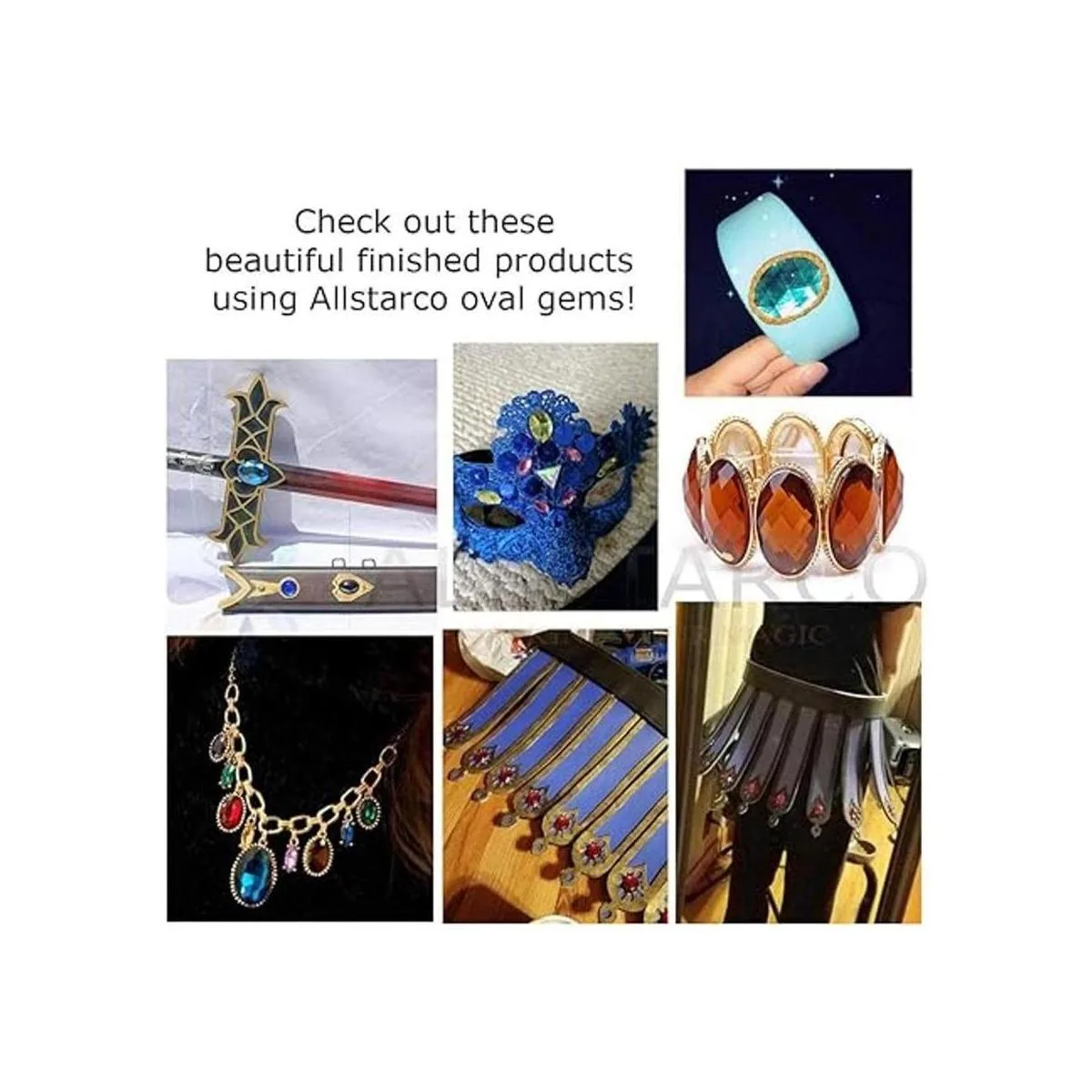 KraftGenius Allstarco 1.575 x 1.181 in topacio dorado A2