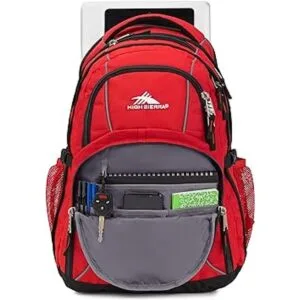 Mochila para portátil High Sierra modelo Swerve Carmesí_3
