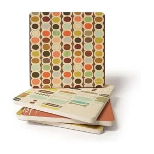 Posavasos absorbentes CoasterStone 4 14 pulgadas Retro_2