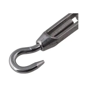 BQLZR M4 Tensor de cable de acero gancho y ojo acero_4
