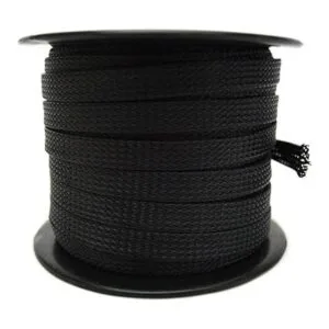 Cubierta de alambre extensible de manga flexible trenzada_4