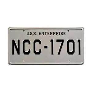 Celebrity Machines Star Trek NCC1701 Metal Stamped_1