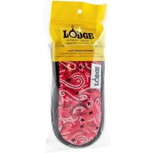Set de 2 manoplas para horno Lodge 2HH2 a rayas bandana_2