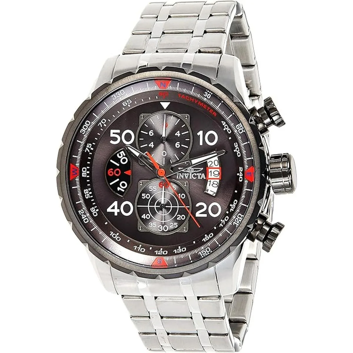Mens Aviator Analog Display Japanese Quartz_1