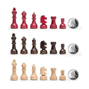 Ajedréz de madera para tres jugadores 11 pulgadas_6