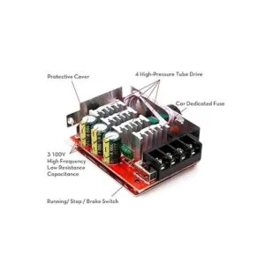 RioRand PWM DC controlador de velocidad del motor_3