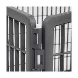 IRIS USA 24 Exercise 4Panel Pet Play Pen with Door for