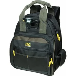 Custom Leathercraft Mochila con luces y 53 bolsillos_1