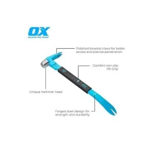 OX Tools Barra de garra 305