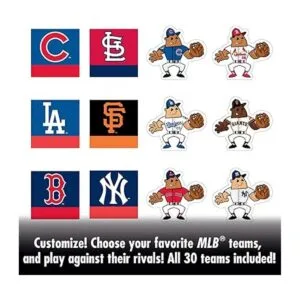 MLB slammin sluggers Juego de béisbol_5