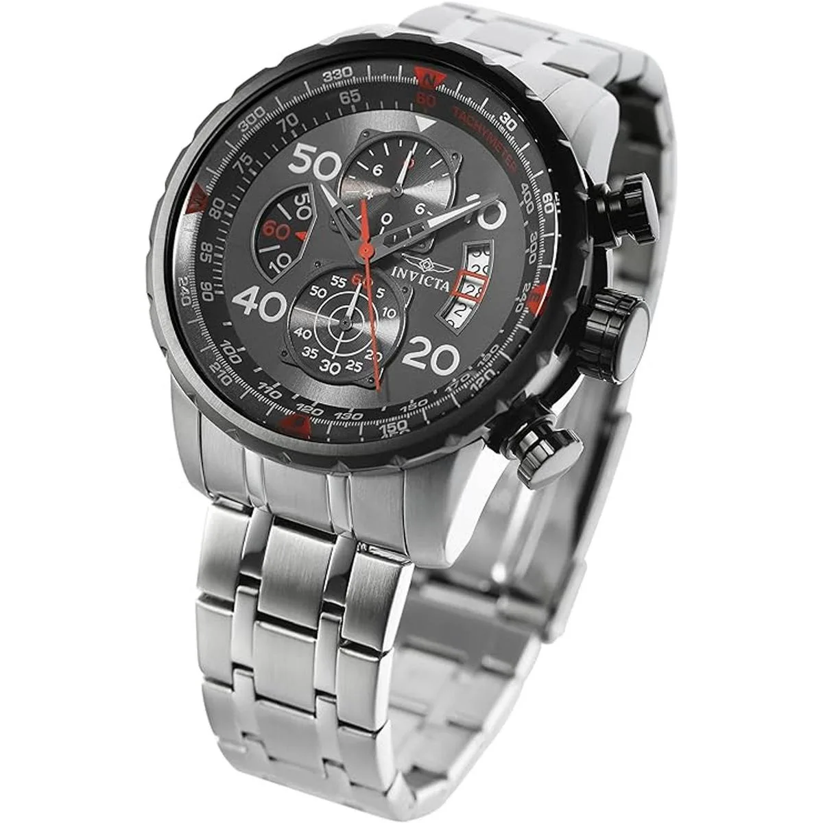 Mens Aviator Analog Display Japanese Quartz_2