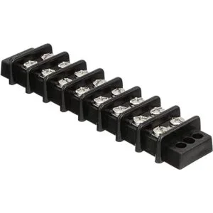 Seachoice Bloque de terminales 8 bandas clips de latón y_3