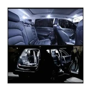 Everbright Paquete de 4 luces LED blancas para techo COB_4