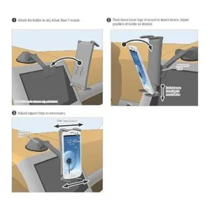 Arkon teléfono y Midsize tablet Soporte para iPhone 7 6S 6_2