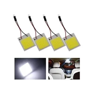 Everbright Paquete de 4 luces LED blancas para techo COB_1