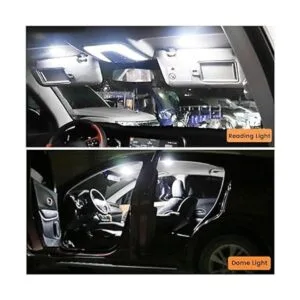 Everbright Paquete de 4 luces LED blancas para techo COB_3