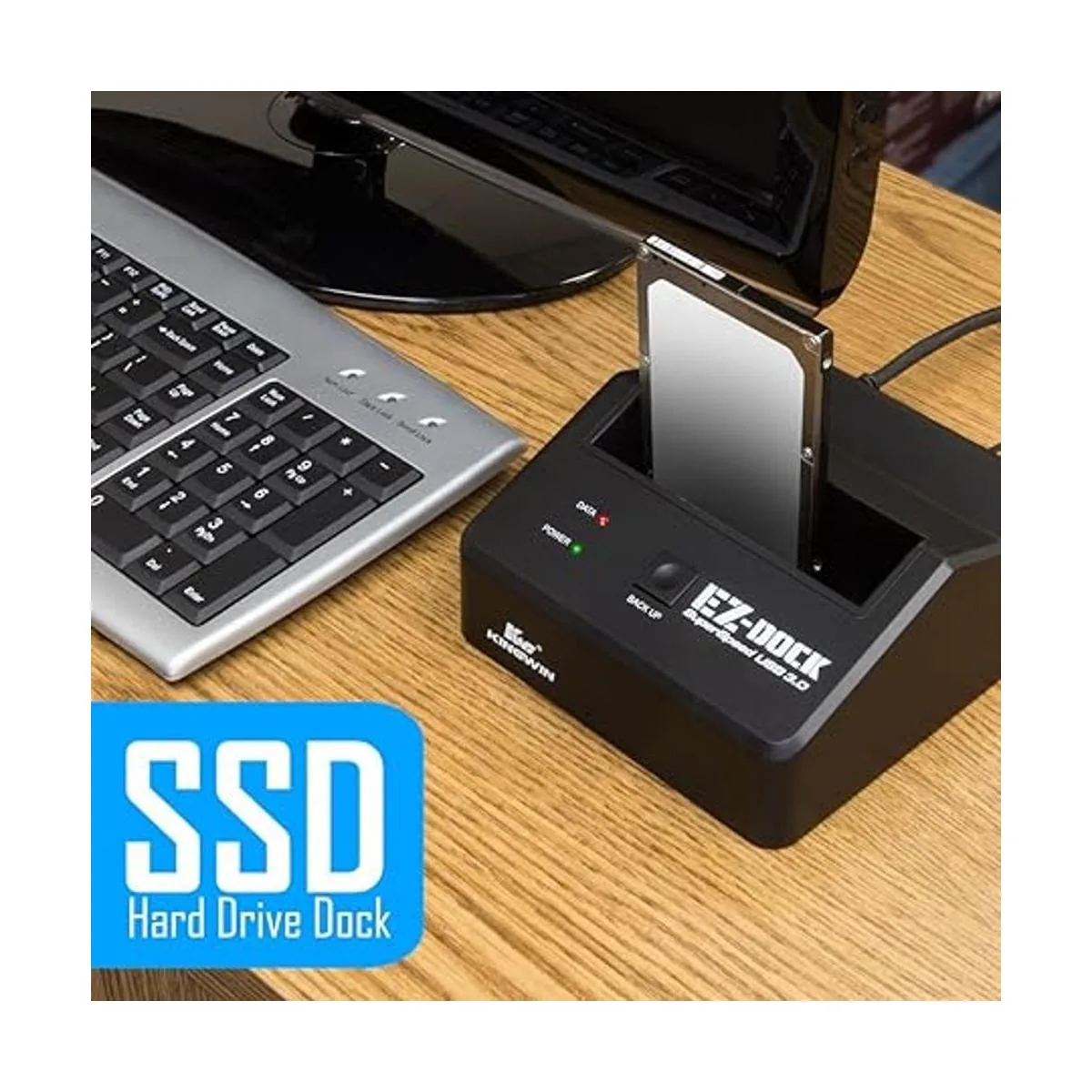 Kingwin 2 Bay USB 3.0 EZ Dock para 2.5inch y 3.5inch con_2