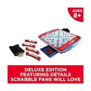 Scrabble edición Deluxe.