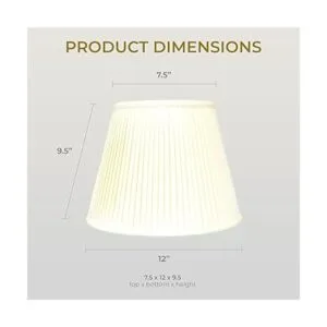 Royal Designs BS72912EG Pantalla básica plisada lateral