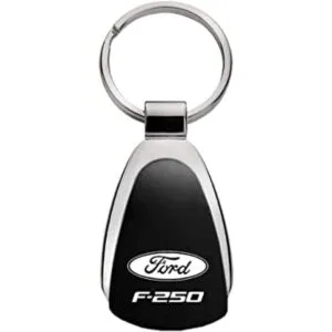 Ford Super Duty F250 Llavero de lágrima negro Negro_1