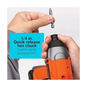 Taladro Black Decker BDCI20C de batería de litio 20 V