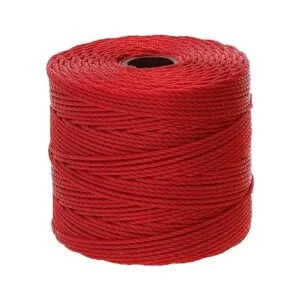 The Beadsmith Cordón SLon 18 Shanghai Color Rojo