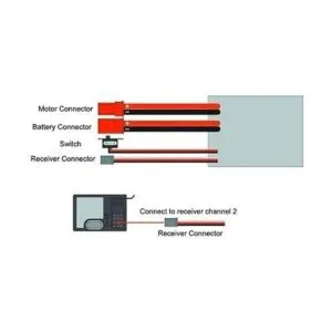 Hobbypower Rc 10a cepillado ESC controlador de velocidad_4