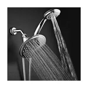 DreamSpa Cabezal de ducha de lluvia de 3 vías y 8