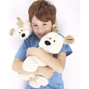 Ganz Animal de peluche de 9.0 in color blanco_3