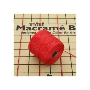 The Beadsmith Cordón SLon 18 Shanghai Color Rojo