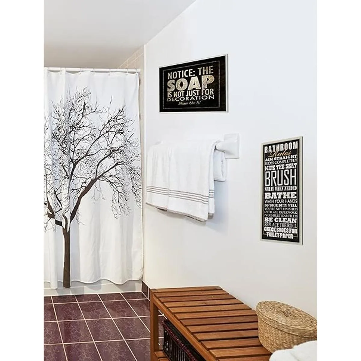 La Colección Stupell Home Decor blackroom Rules Typography_2